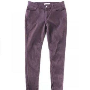 Levis Womens Jeans 710 Super Skinny Burgundy 30